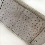 Dooney & Bourke Leather Bag Ostrich Embossed Double Handle Photo 8