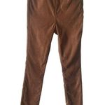 Good American  Good Waist Faux Suede Jeans in Tobacco Size 2 Photo 0