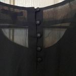 American Eagle  outfitters black short sleeve business casual top Photo 4