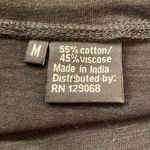 Desigual  Jersey pull on skirt black earth tones floral sewn on embellishments M Photo 3