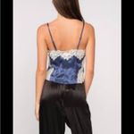 Free People Lavender Lace Trim Cami Top Photo 11