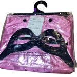 Wet Look Hooded Cat Cape Mask Halloween Costume Cosplay OS Photo 3