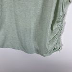 Nike  Green Cotton Blend Activewear Tank Ruched Side Beach Cut-out‎ Womens Size S Photo 2