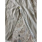 Chicos Pants Womens‎ 0 Tan Linen Blend Cargo Crop Pants Beachy Coastal Resort Photo 5
