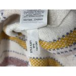 Madewell  Blakley Sweater Tee Women S White Stripe Fringe Hem Regular Fit Photo 6