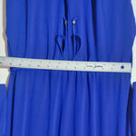 cupio  Cobalt Blue Off-the-Shoulder Romper Size Small Photo 7
