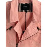 Sanctuary Motto Coral Pink Denim Jacket Size L Photo 3