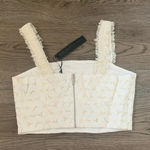 House of Harlow 1960 Eyelet Crop Top Photo 3