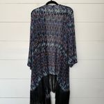 Catherines Catherine’s Women’s 3X Multicolored Tassel Cardigan Photo 2