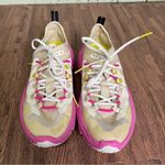 Sorel  Kinetic Breakthru Tech Lace Sneakers Bleached Ceramic Fuchsia Fizz 7.5‎ Photo 1