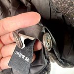 Calvin Klein Jeans Fitted Brown Tweed Wool Blend Jacket Size Small Photo 9