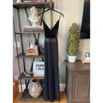 Ramy Brook Paige Floral Sash Belt Wide Leg Jumpsuit Velvet Multi Womens Size 8 Photo 5