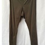 Women’s dip Olive Green Leggings Sz L Size L Photo 0