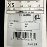 Mango MNG  Navy Blue Velvet‎ Pants Women's Straight Leg Pull On Contemporary Chic Photo 8