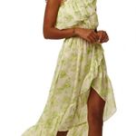 MISA Los Angeles Misa Rumi One Shoulder Asymmetric Ruffle Floral Print Chiffon Dress Size S NWT Photo 13