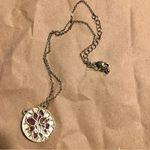 Festive, Purple Glitter, Faceted Acrylic Choker Necklace, 10+ in chain Photo 1