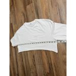 Garage  Cropped Graphic Tee Motor Show White Cotton Short Sleeve P/S Photo 8