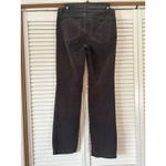 CHAPS ‎ Women's Corduroy Pants Size 4 Gray Casual Comfort Everyday Photo 2