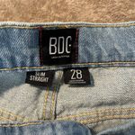 BDG  Women's Slim Straight High Rise Sz 28 Button Fly Light Distressed Ra… Photo 2