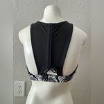 CXIX Creatures Rattlesnake Ruche Grippy Black Pole Top Sport Bra XS S Photo 3