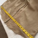 Appraisal blouse button down 3/4” sleeves w/button to roll up sheer at top Sz XL Photo 3