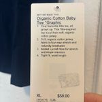 Lululemon  Organic Cotton Baby Tee *Graphic Club Blue XL Photo 3