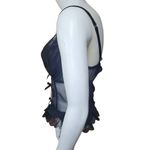 For Love & Lemons Iris Bustier Corset Black & Cream Lace & Mesh (L) Photo 4