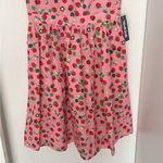Modcloth What's the Scoop? A-Line Dress Strawberries Spring Size Medium NEW Photo 4