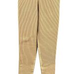 Aerie  Offline 7/8 Legging Tan High Waisted Ribbed Button Detail NEW Size XS Photo 0