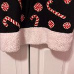 No Boundaries Festive Candy Cane Dress - Red and Black Photo 1