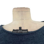 Generation Love  Sweatshirt Top Long‎ Sleeve Rope Lace-Up Navy Blue Size Medium Photo 8