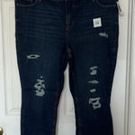 Old Navy  Super Skinny High-Rise Distressed Rockstar Jeans Photo 0