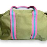Ralph Lauren Vintage Rare Army Green Canvas Cargo Messenger Bag Photo 4