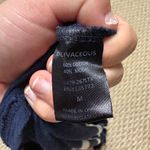 Gab & Kate  Navy Tie-Dye Women's Top w Knot Photo 3