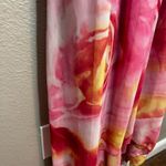 Ashley Stewart  Plus 18/20 Watercolor Floral Asymmetric Dress Fairy Y2K Whymsical Photo 8