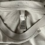 SKIMS Relaxed Long Sleeve T-Shirt in Taupe Cotton Blend Size XL Photo 6