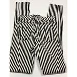 Tripp NYC 005 Daang Goodman  black white striped skinny denim jean size 25 Photo 7