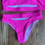 SheIn Hot pink cut out bikini set Photo 1