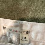 Chelsea and Violet #306 White Fringe Jean Shorts Photo 6