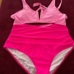 Cupshe Women's V Neck Ruched Cut Out Solid Sexy One-.. Photo 1