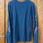 Daydreamer  Space Face GRATEFUL DEAD Vintage Black Long Sleeve Top Size XS Photo 5