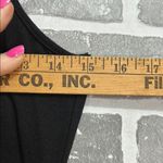 Michael Stars NWOT Rouched Women's Racerback Midi Dress, Black Size Small Photo 4