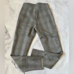 ZARA Checkered Mid Rise Leggings Photo 4