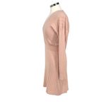 Lucky Brand Blush Cable Knit Sweater Dress Pink Size Petite Medium NWT Photo 5