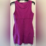 Athleta Women's  Sleeveless Bodycon Tank Dress Pink With Zipper Pocket Size Small Photo 1