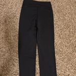 Athleta  Headland Hybrid Pant Size 0 Solid Black Zipper Pockets Nylon Blend NWT Photo 2