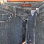 Lee One True Fit Blue Flare Wide Leg Jeans size 4 Photo 3