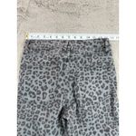 Good American  Good Legs Gray Leopard Print High Rise Skinny Jeans Size 6‎ School Photo 5