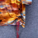 LOGO By Lori Goldstein LOGO Tunic Blouse Size 3X Sunset‎ Abstract Art to Wear Eclectic Artsy Maximalist Photo 4