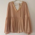 Dress Up Maria Bell Sleeve Babydoll Blouse Photo 6